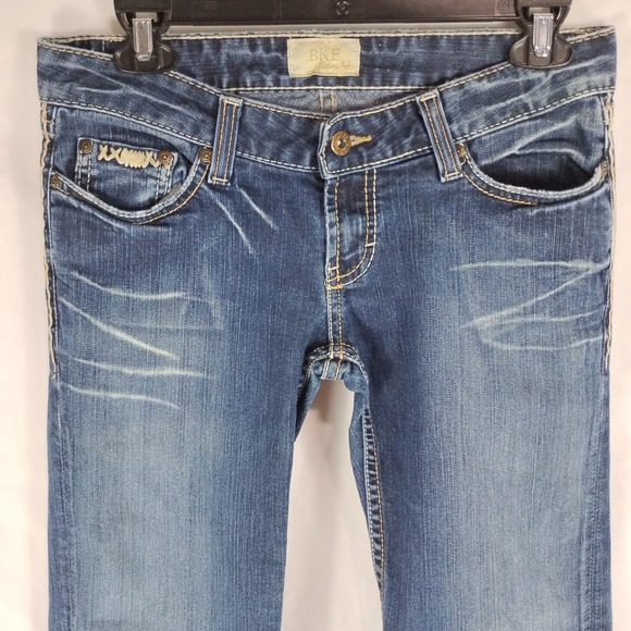 BKE Buckle Jeans Women's Size 29 [Fits 29x29] Blue Denim Stella Bootcut Stretch - Picture 7 of 16